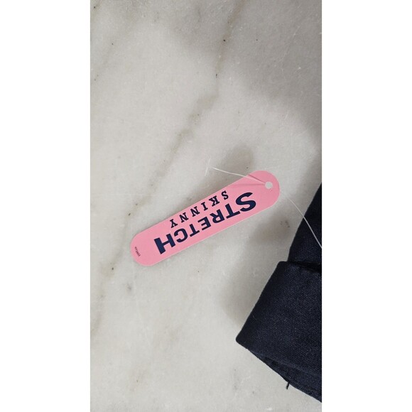 NWT IZOD School Uniform Pants Girls Size 9 Navy Skinny Stretch Fit Pants - Picture 8 of 9